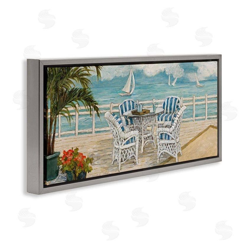 Charlene Olson | Summer Beach View Deck