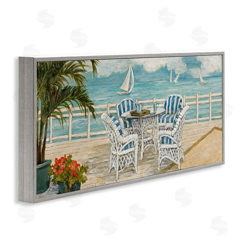 Charlene Olson | Summer Beach View Deck