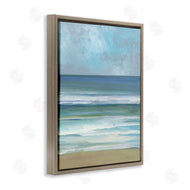 Sally Swatland | Calming Blue Waves Impression