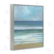 Sally Swatland | Calming Blue Waves Impression