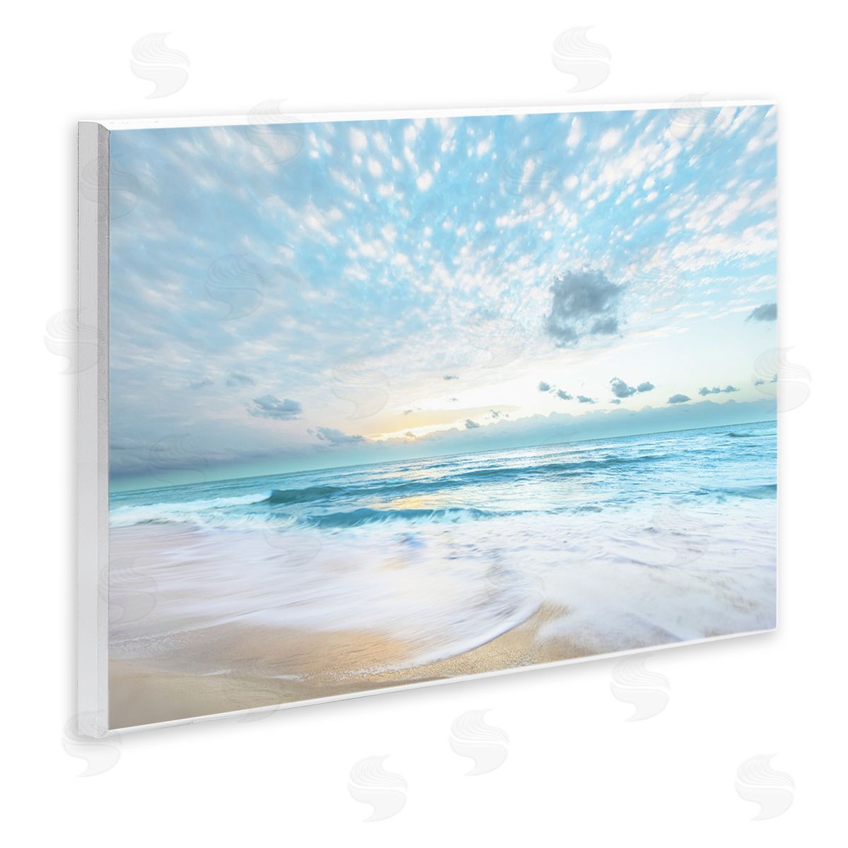 Sun Bleached Ocean Shore Wood Plaque Wall Art, Home Decor by Danita Delimont