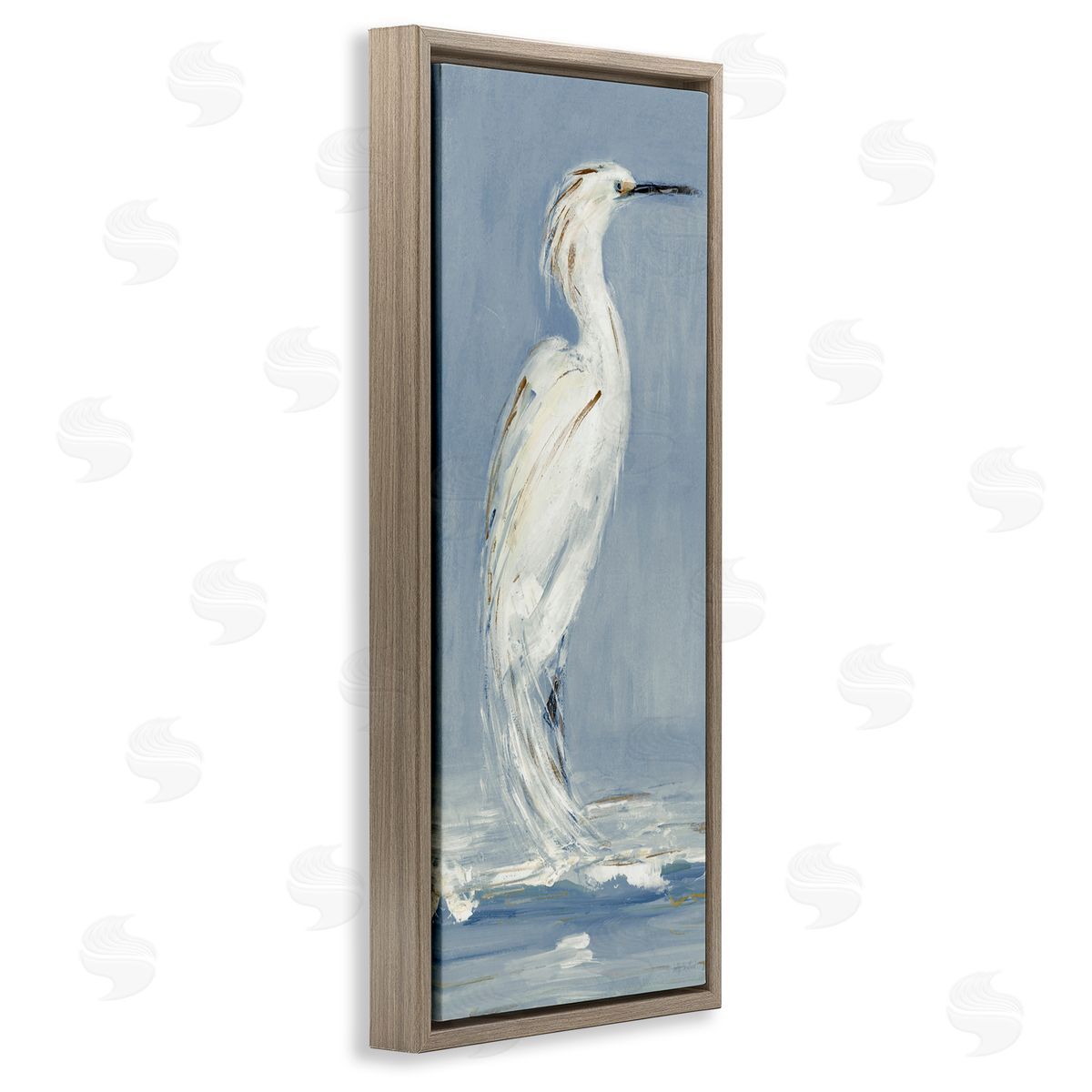 Sally Swatland | Elegant White Egret Visage