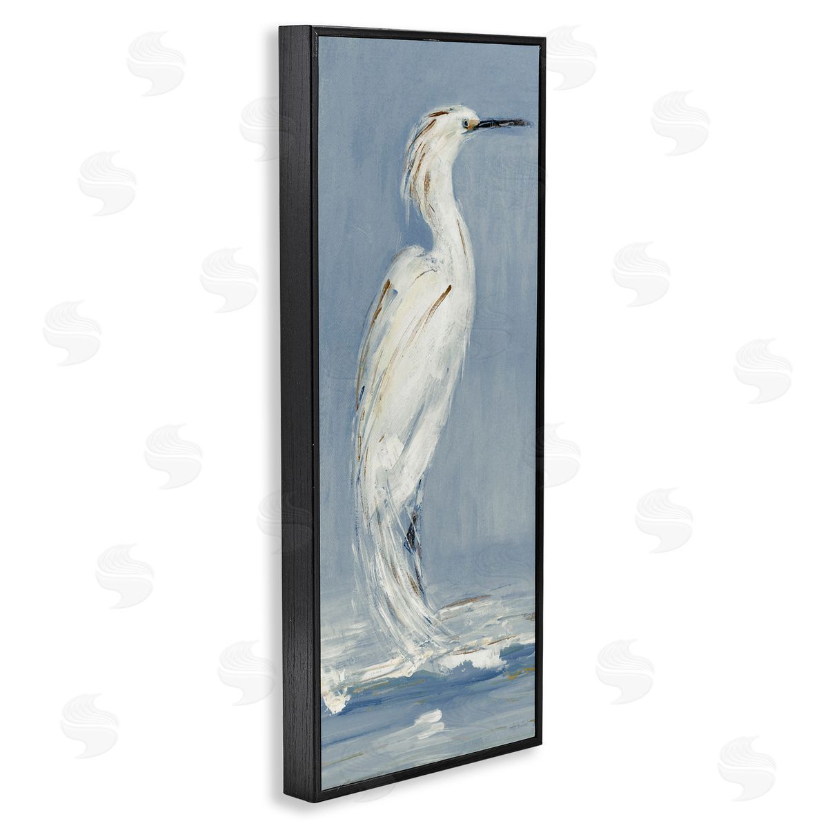 Sally Swatland | Elegant White Egret Visage