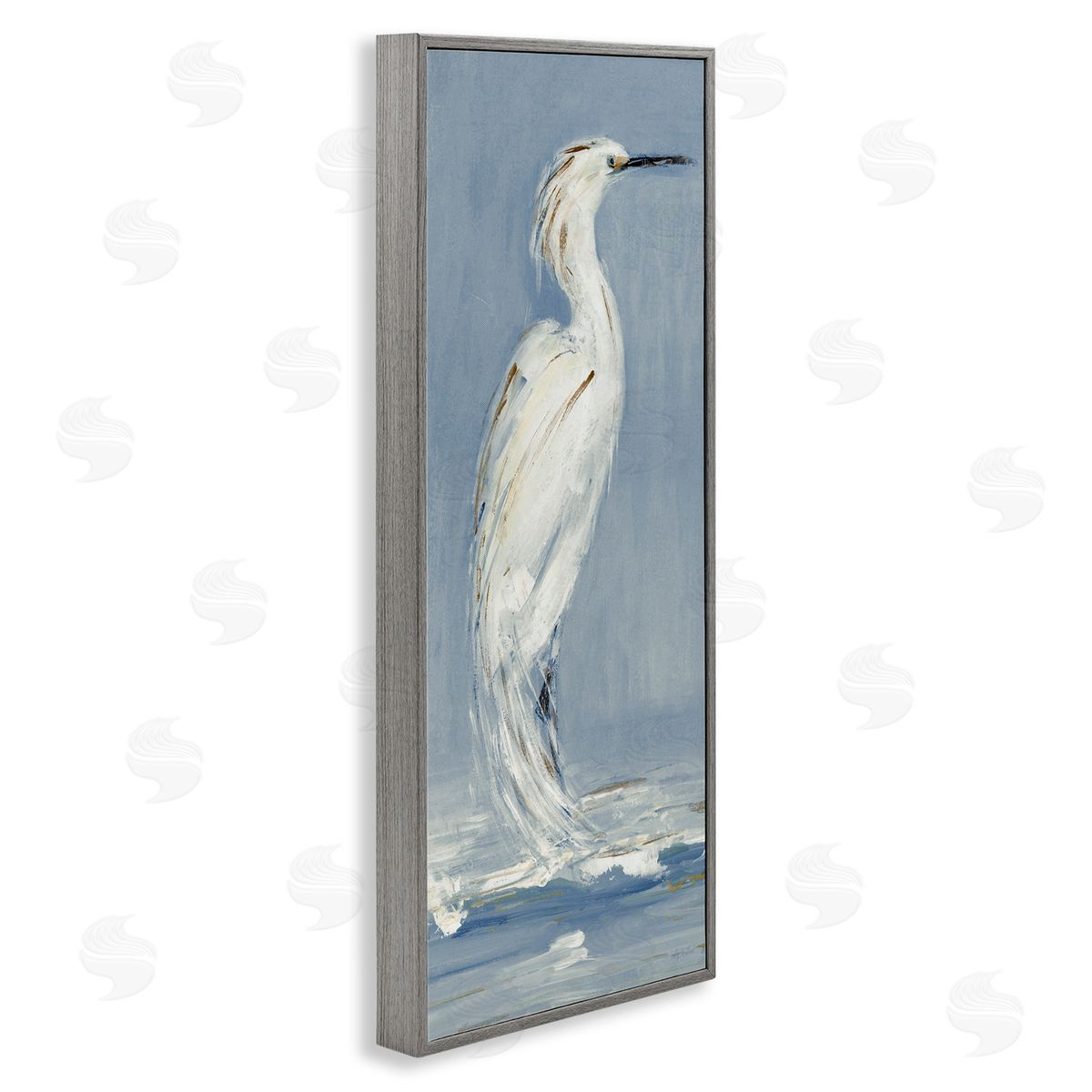 Sally Swatland | Elegant White Egret Visage
