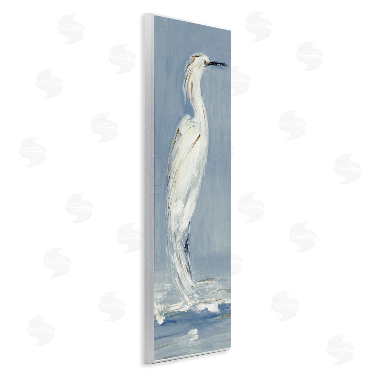 Sally Swatland | Elegant White Egret Visage