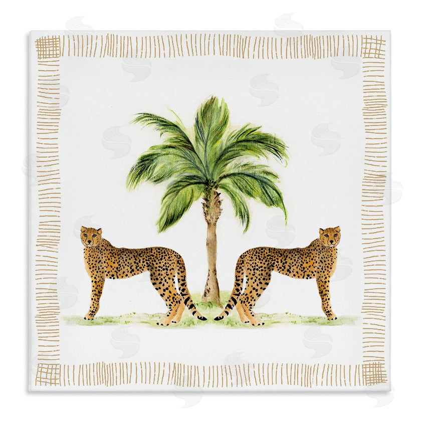 Janet Tava | Cheetah Duo & Palm Tree