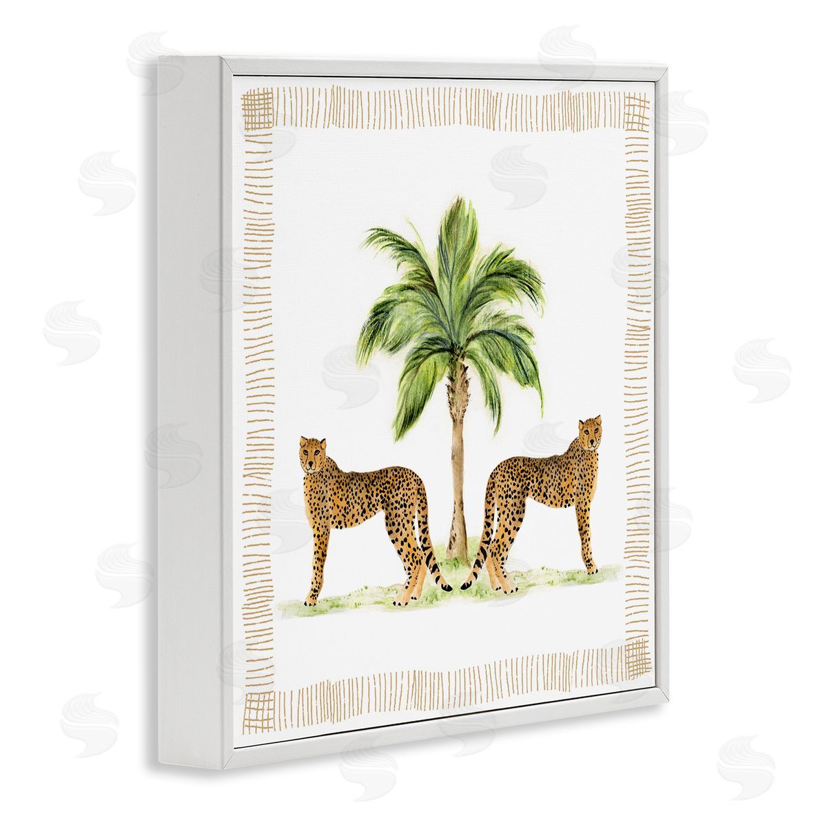 Janet Tava | Cheetah Duo & Palm Tree