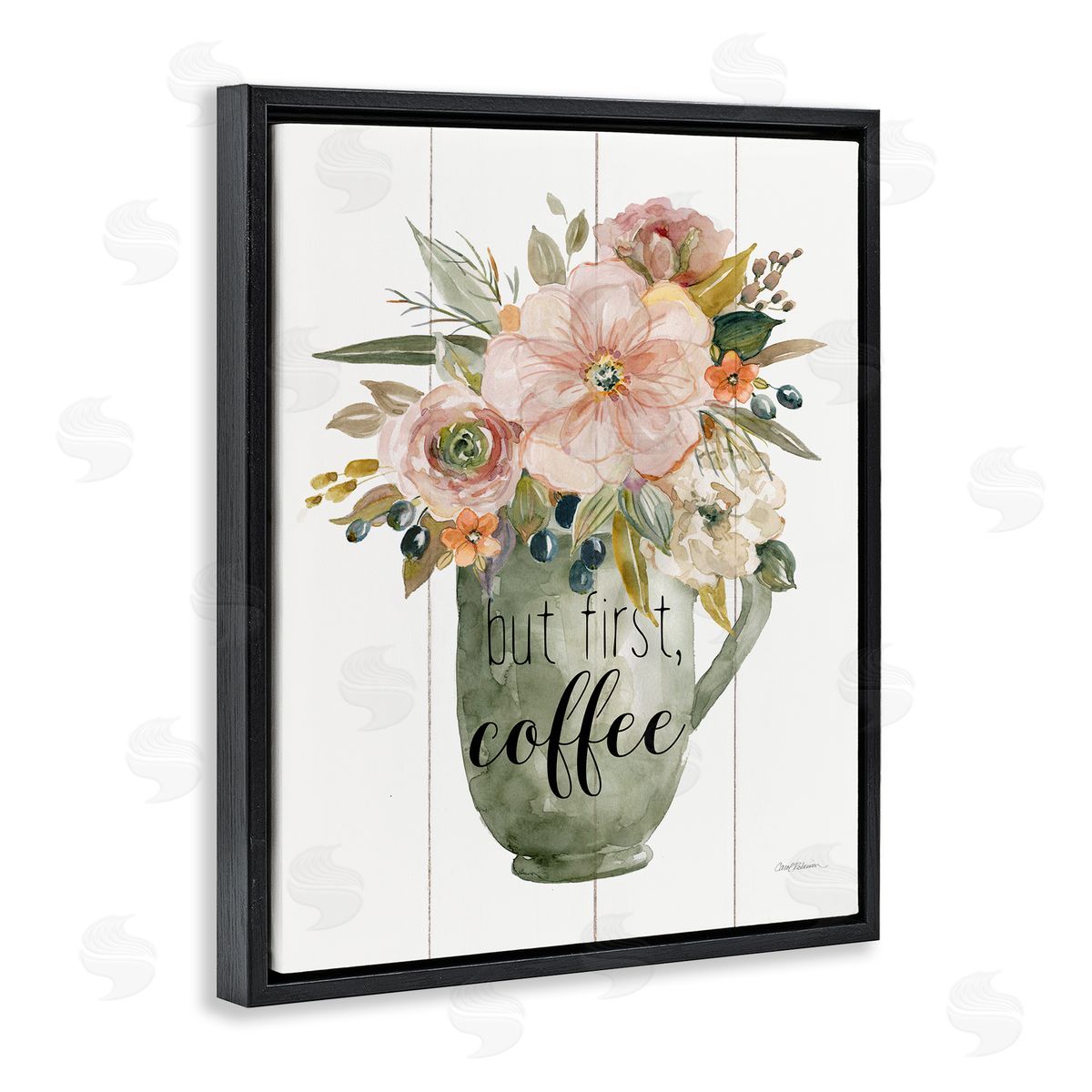 Carol Robinson | First Coffee Floral Mug