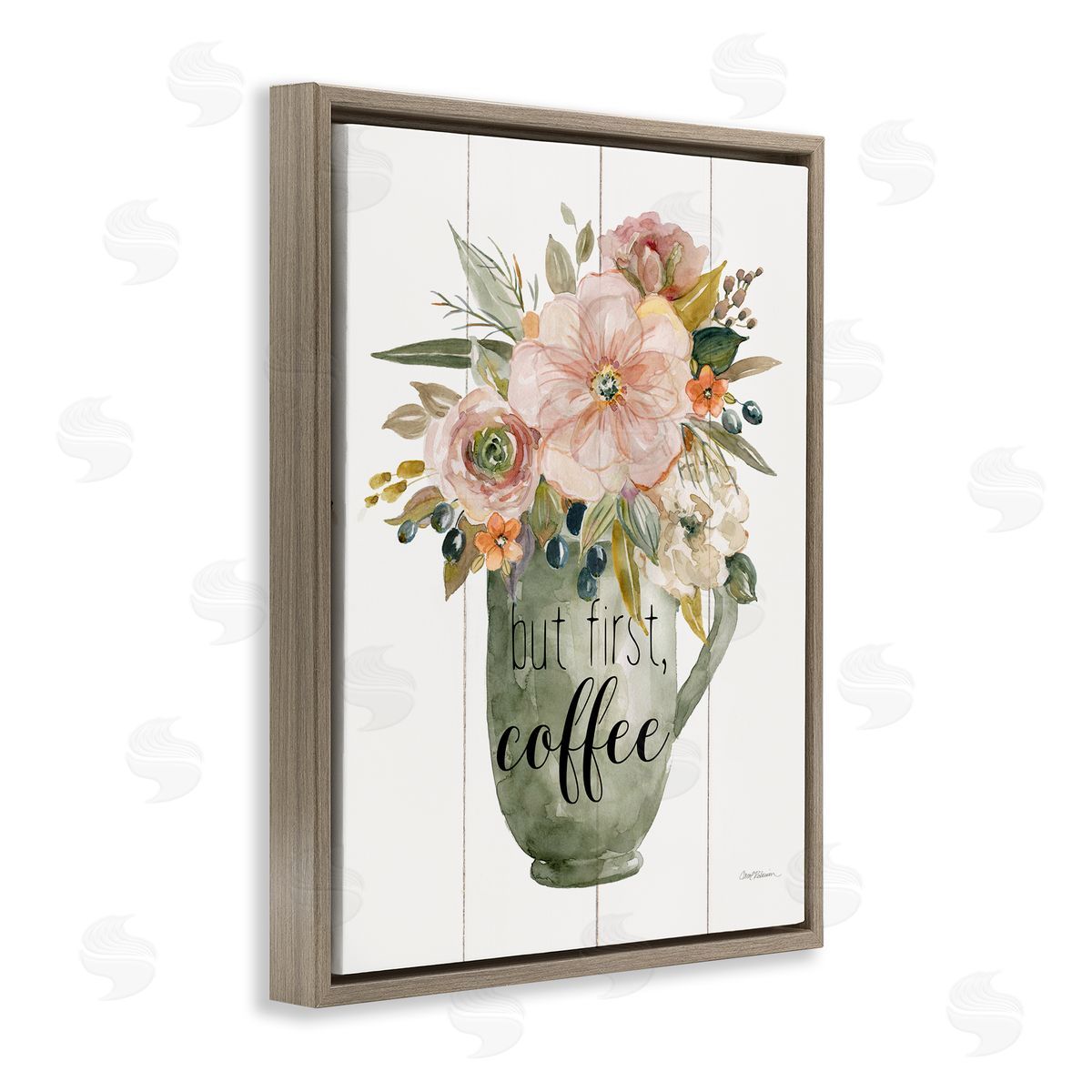 Carol Robinson | First Coffee Floral Mug
