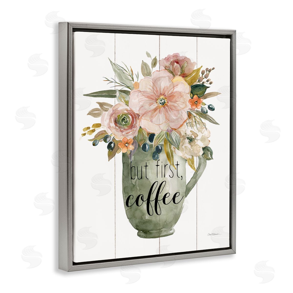 Carol Robinson | First Coffee Floral Mug