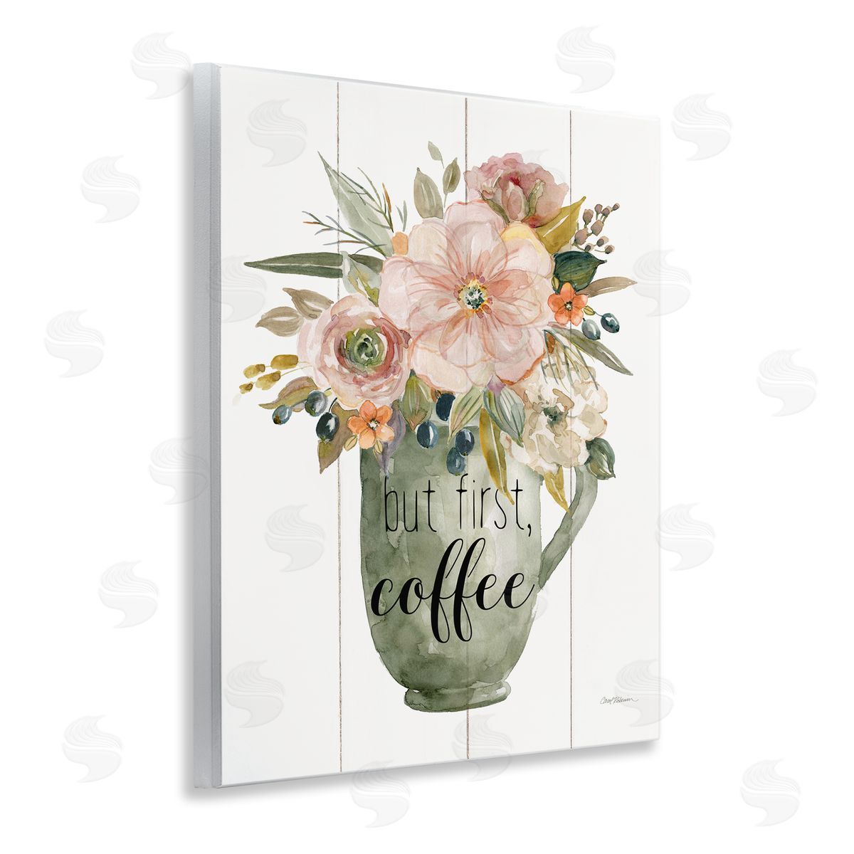 Carol Robinson | First Coffee Floral Mug