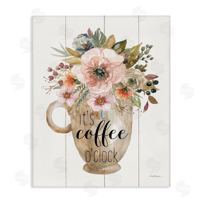 Carol Robinson | Coffee O'Clock Floral Mug