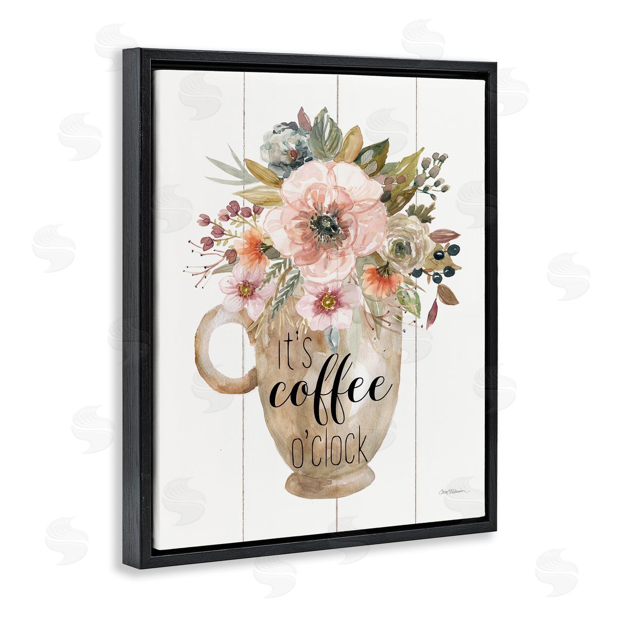 Carol Robinson | Coffee O'Clock Floral Mug
