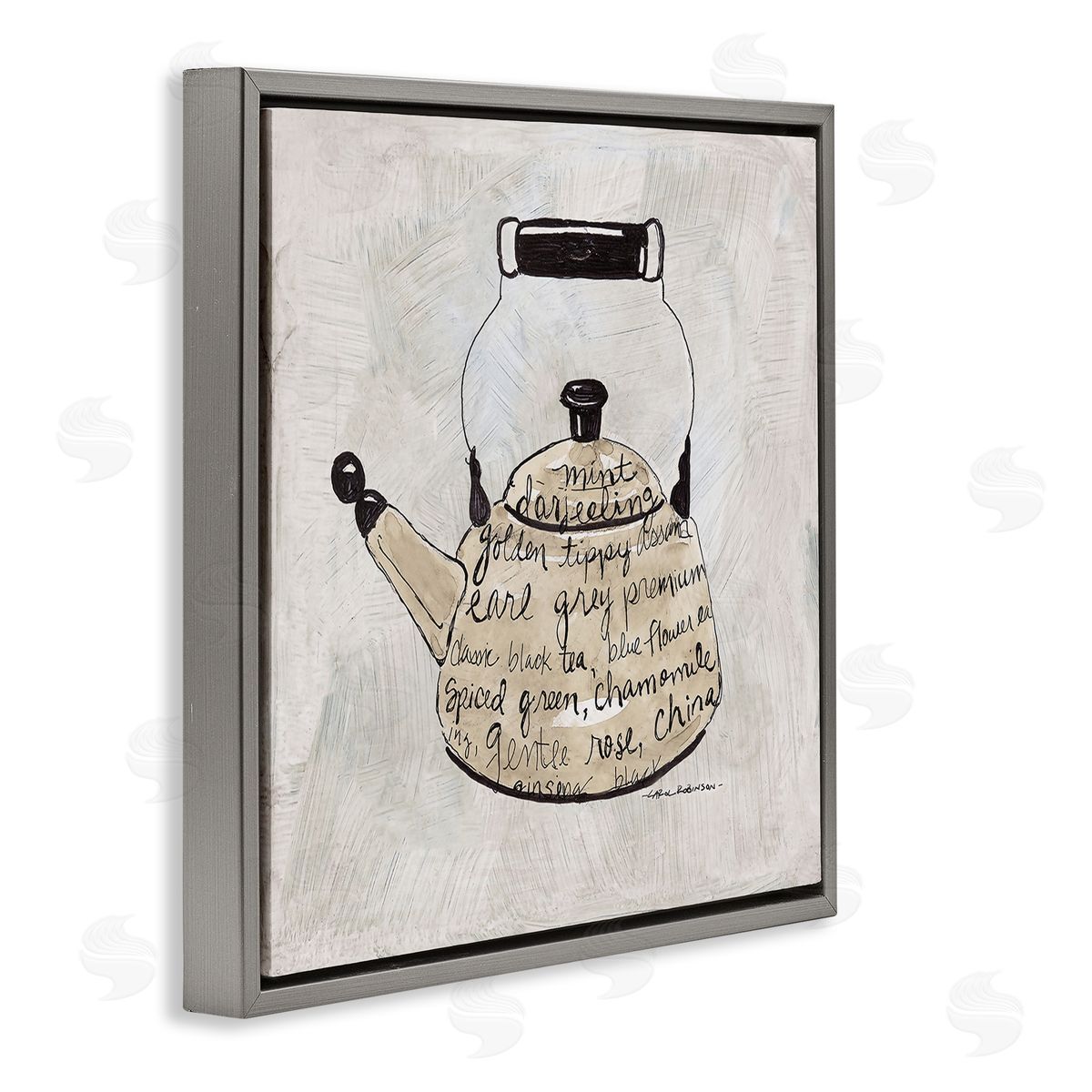 Carol Robinson | Tea Types on Kettle
