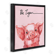 Stella Chang | Be Vegan Cute Pig