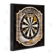 Conrad Knutsen | Rustic Bullseye Darts Game
