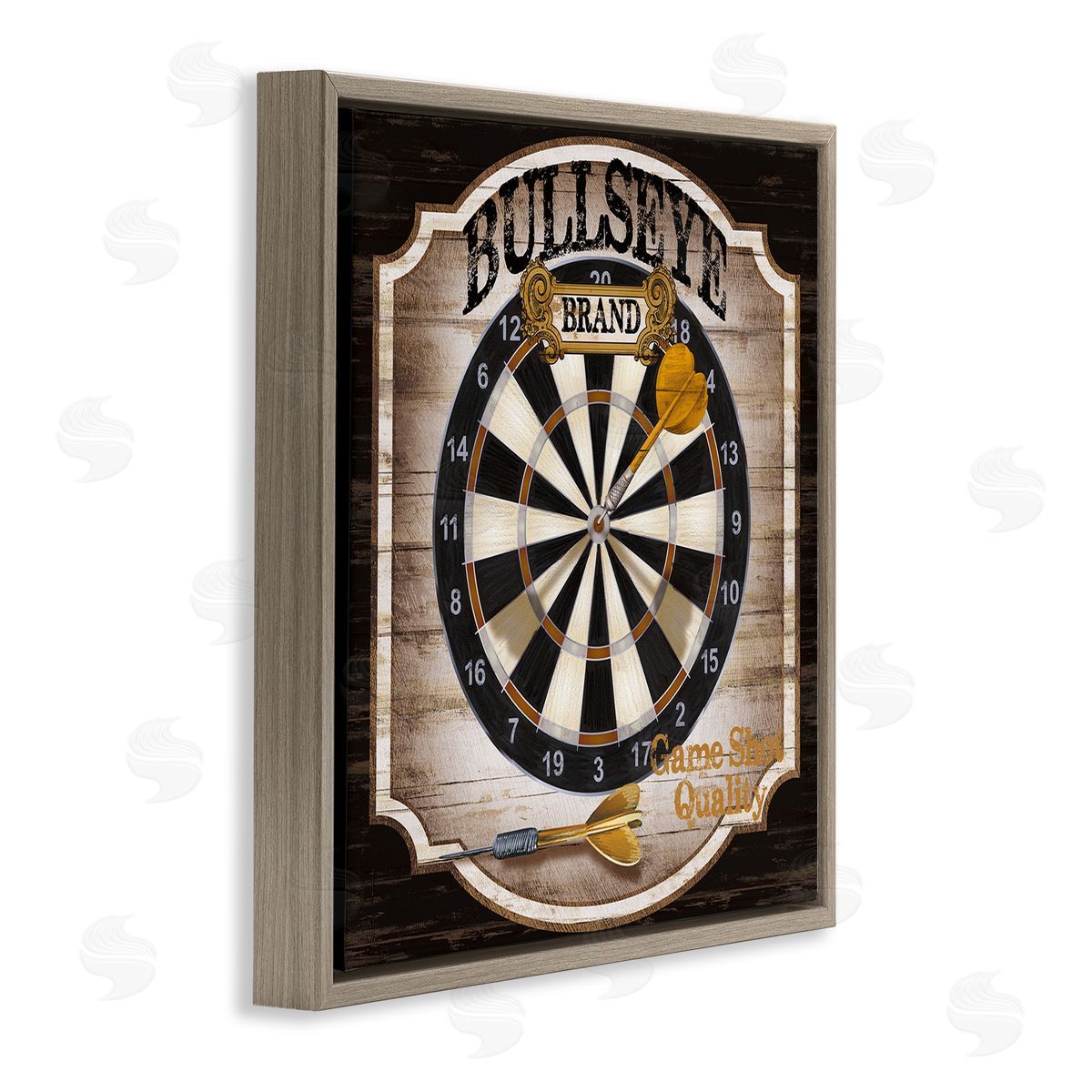 Conrad Knutsen | Rustic Bullseye Darts Game