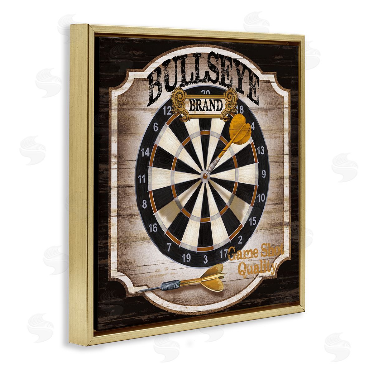 Conrad Knutsen | Rustic Bullseye Darts Game