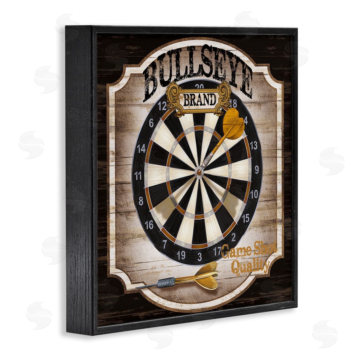 Conrad Knutsen | Rustic Bullseye Darts Game
