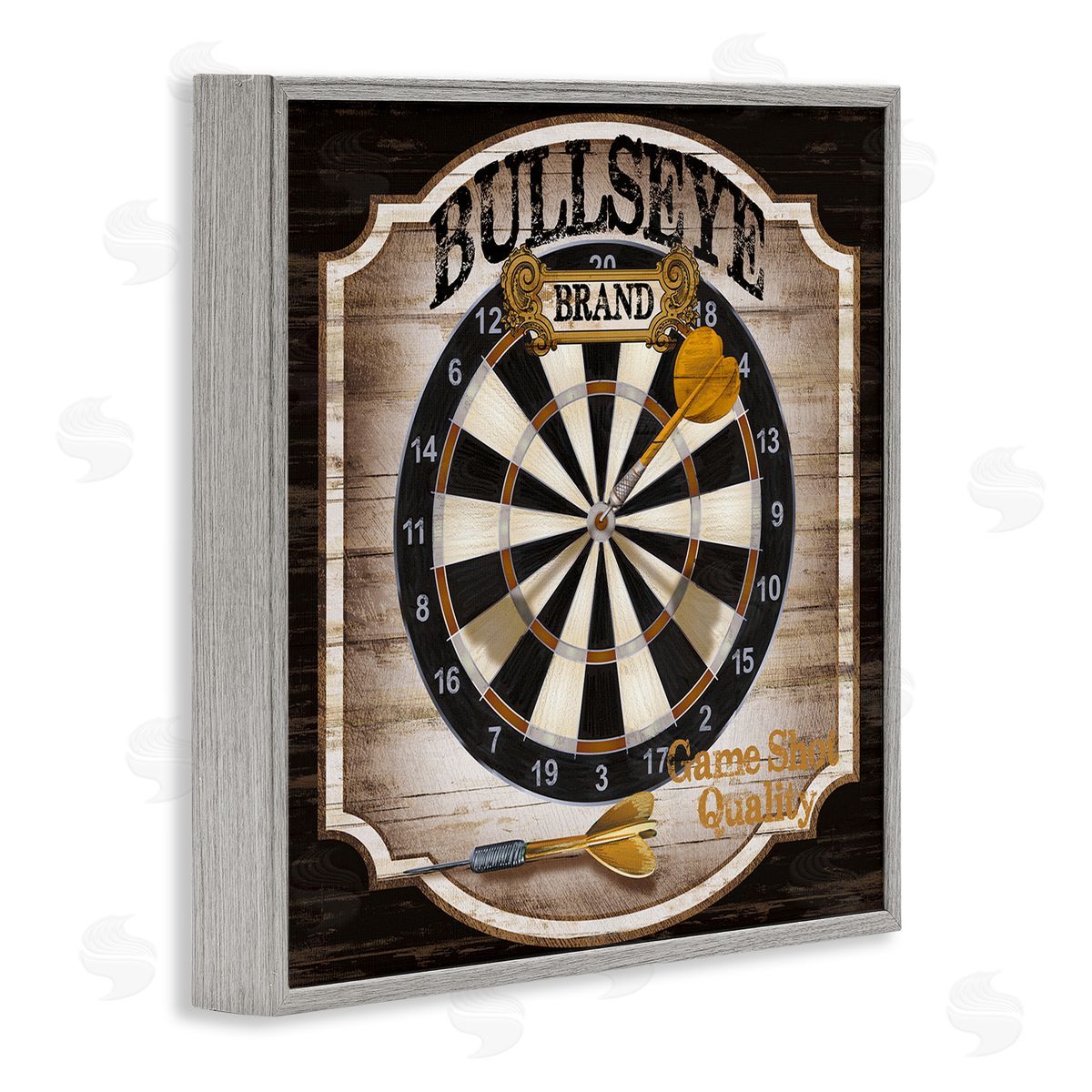 Conrad Knutsen | Rustic Bullseye Darts Game
