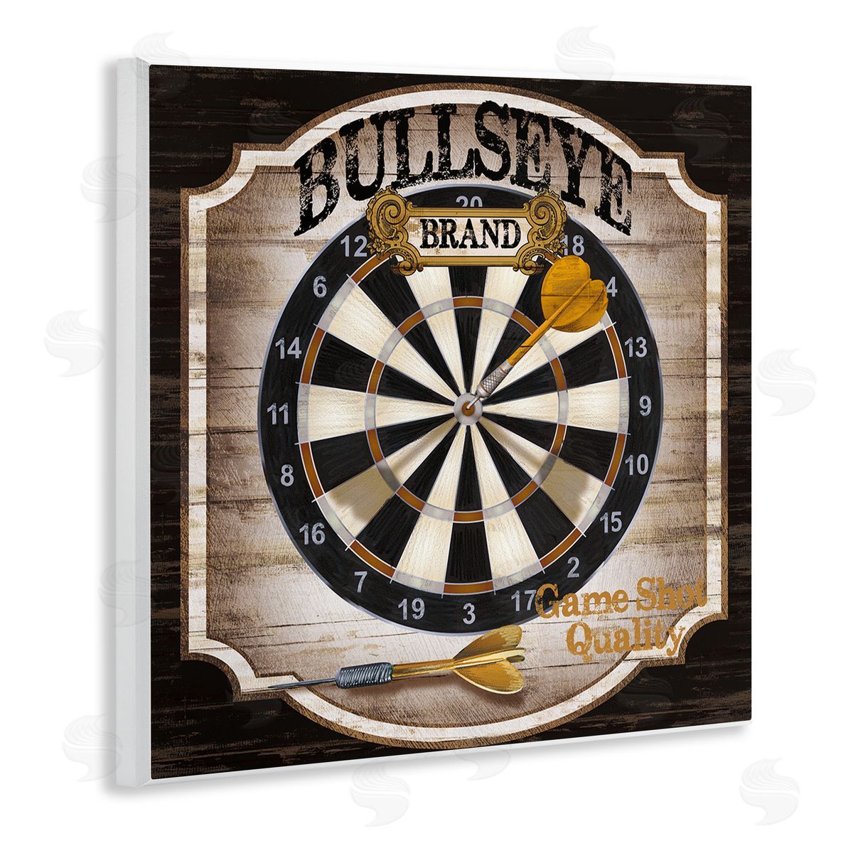 Conrad Knutsen | Rustic Bullseye Darts Game