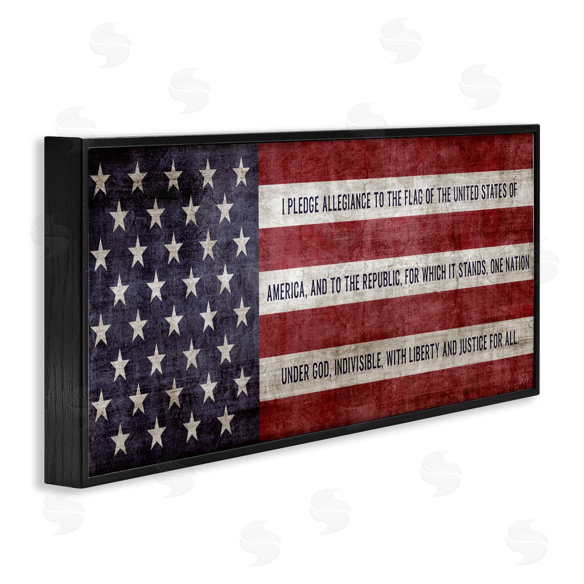 Natalie Carpentieri | Pledge Of Allegiance Flag