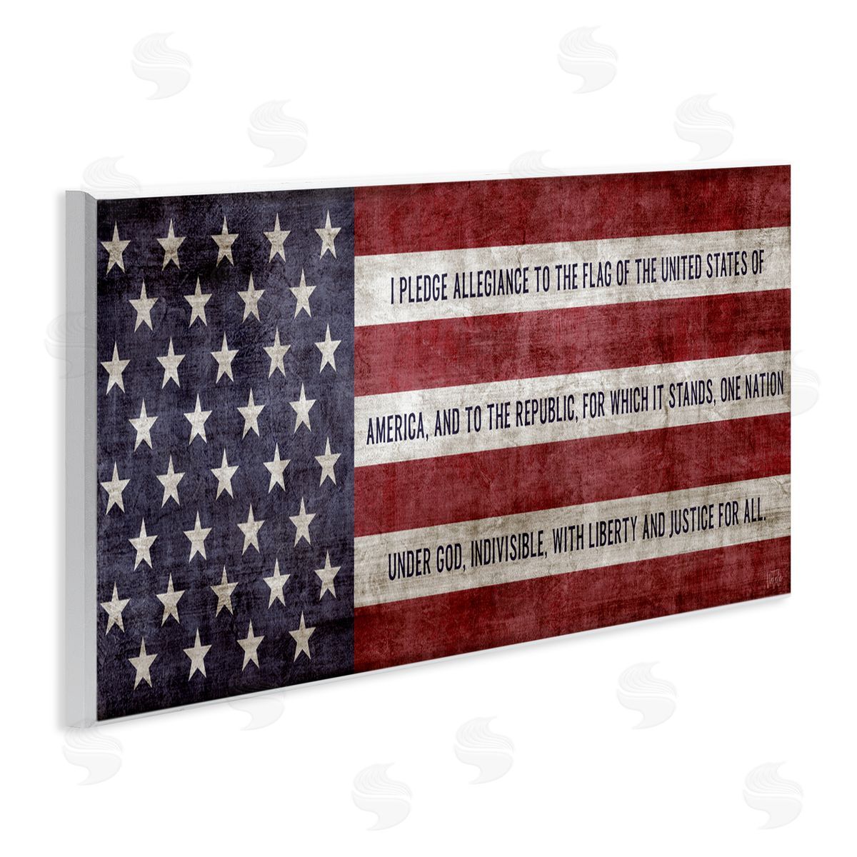 Natalie Carpentieri | Pledge Of Allegiance Flag