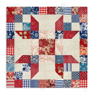 Susan Arnot | Red & Blue Traditional Quilt Pattern