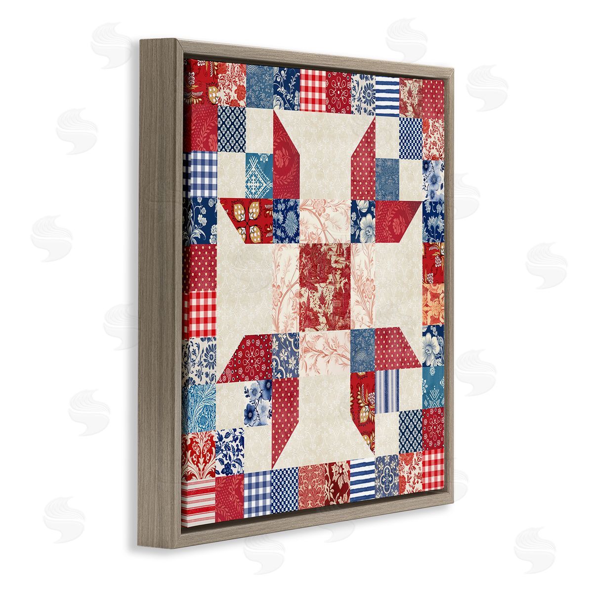 Susan Arnot | Red & Blue Traditional Quilt Pattern