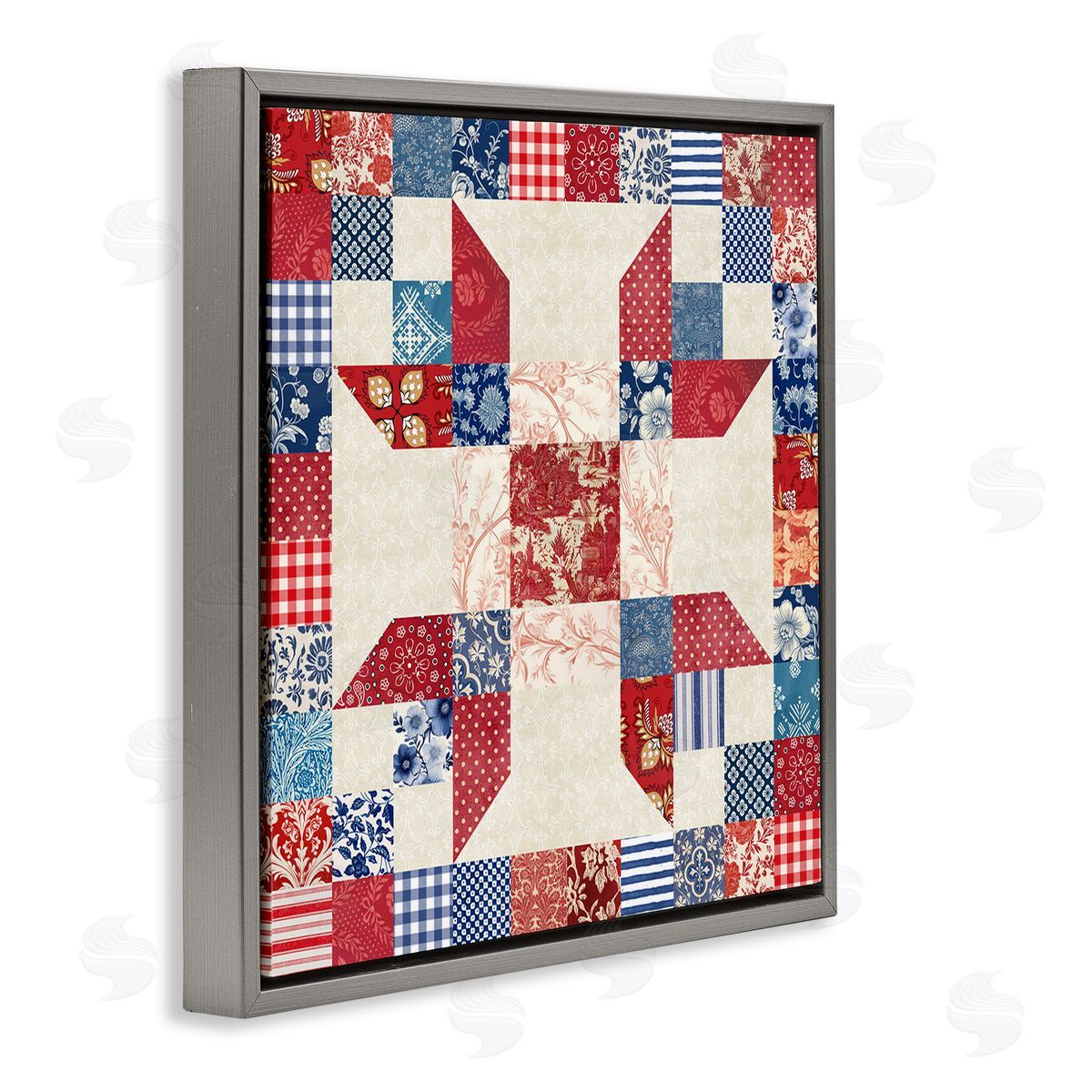 Susan Arnot | Red & Blue Traditional Quilt Pattern