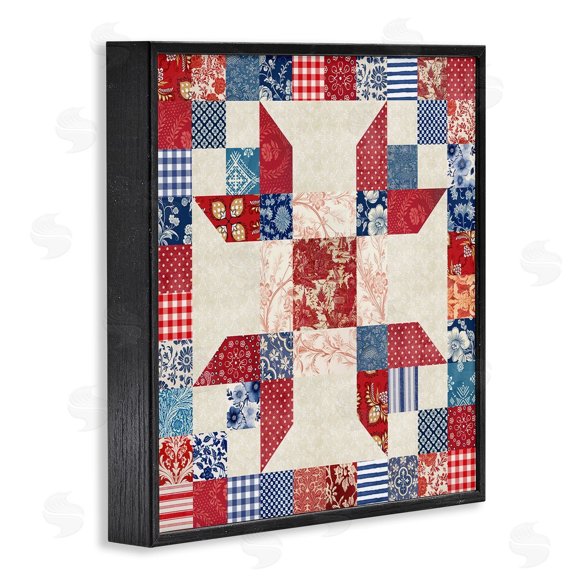Susan Arnot | Red & Blue Traditional Quilt Pattern