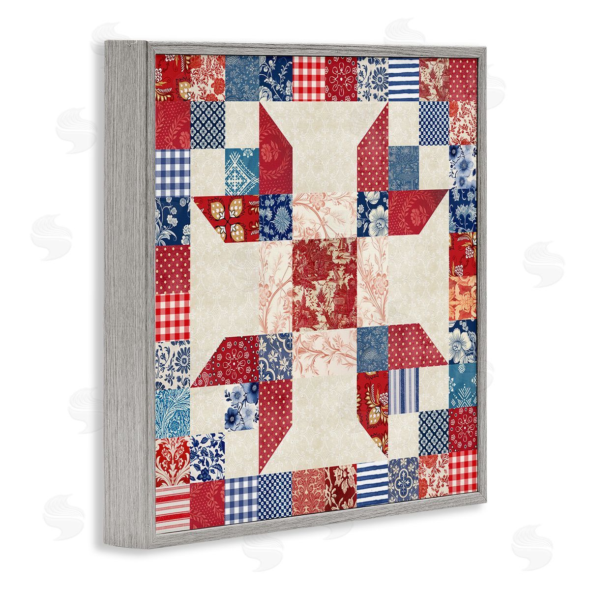 Susan Arnot | Red & Blue Traditional Quilt Pattern