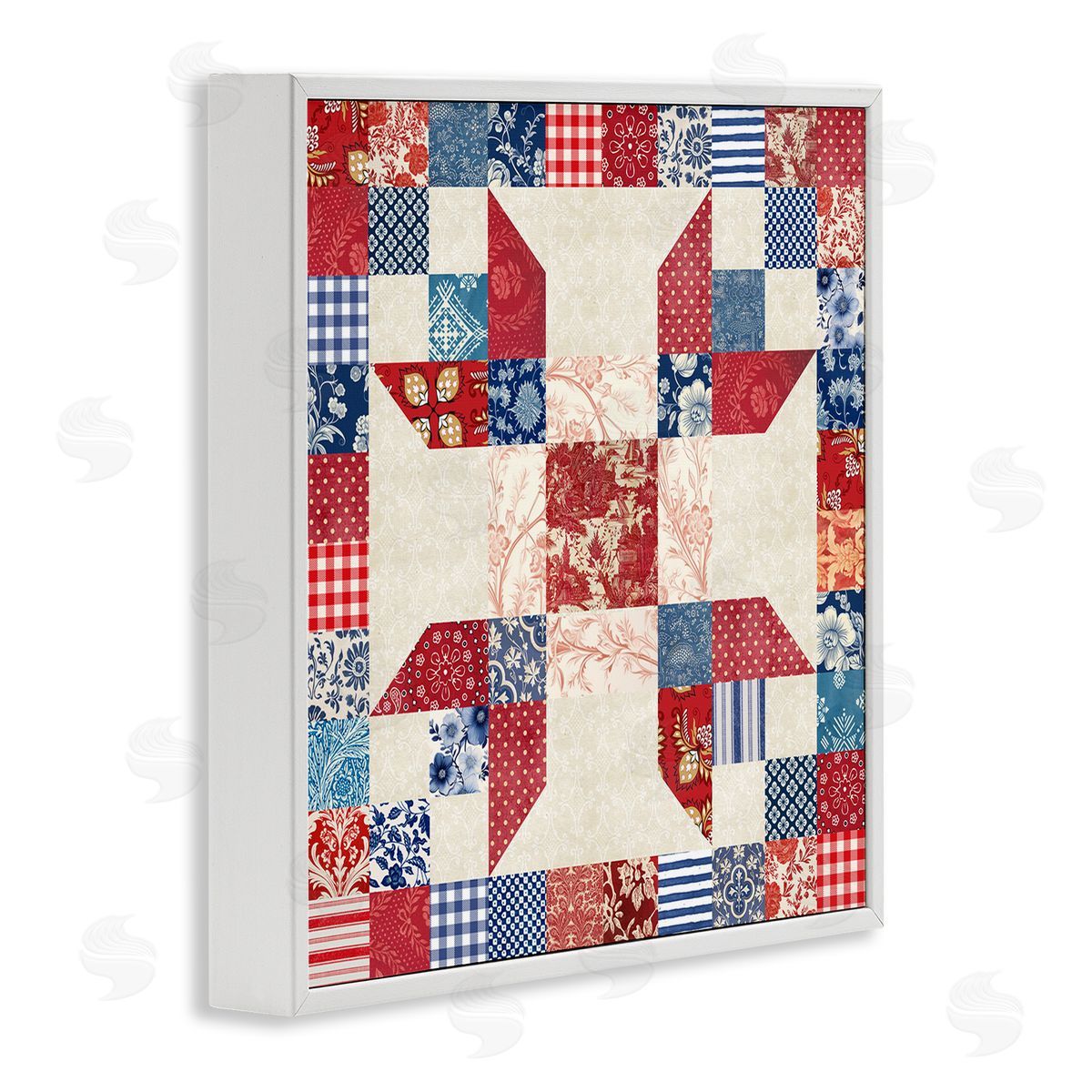Susan Arnot | Red & Blue Traditional Quilt Pattern