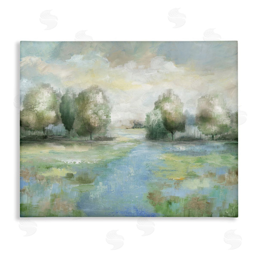 Nan | Abstract Rural Meadow Stream
