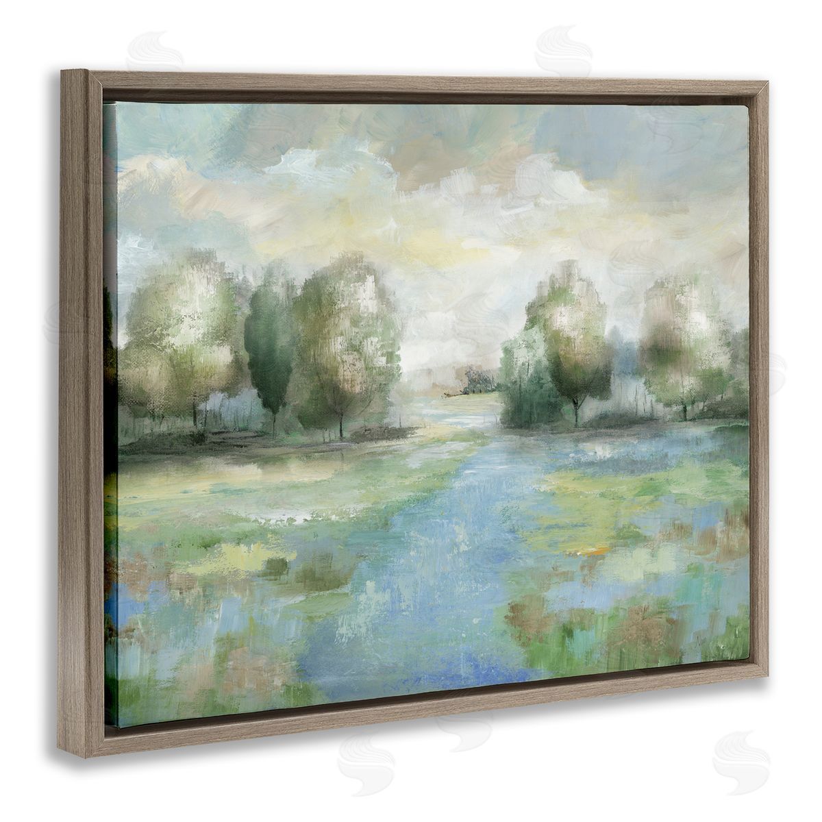 Nan | Abstract Rural Meadow Stream