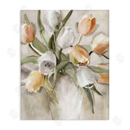 Carol Robinson | Peach Tulips Bouquet