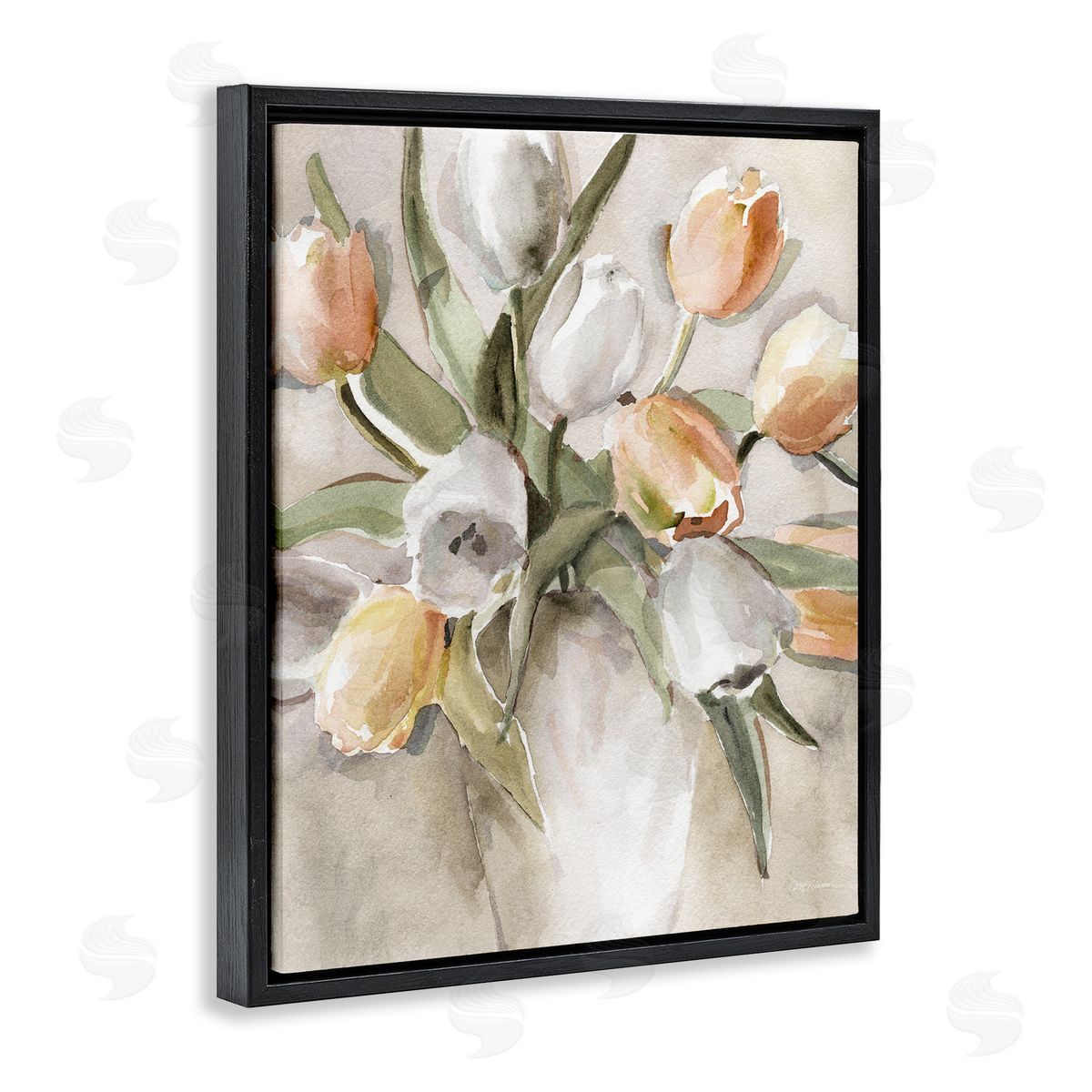 Carol Robinson | Peach Tulips Bouquet