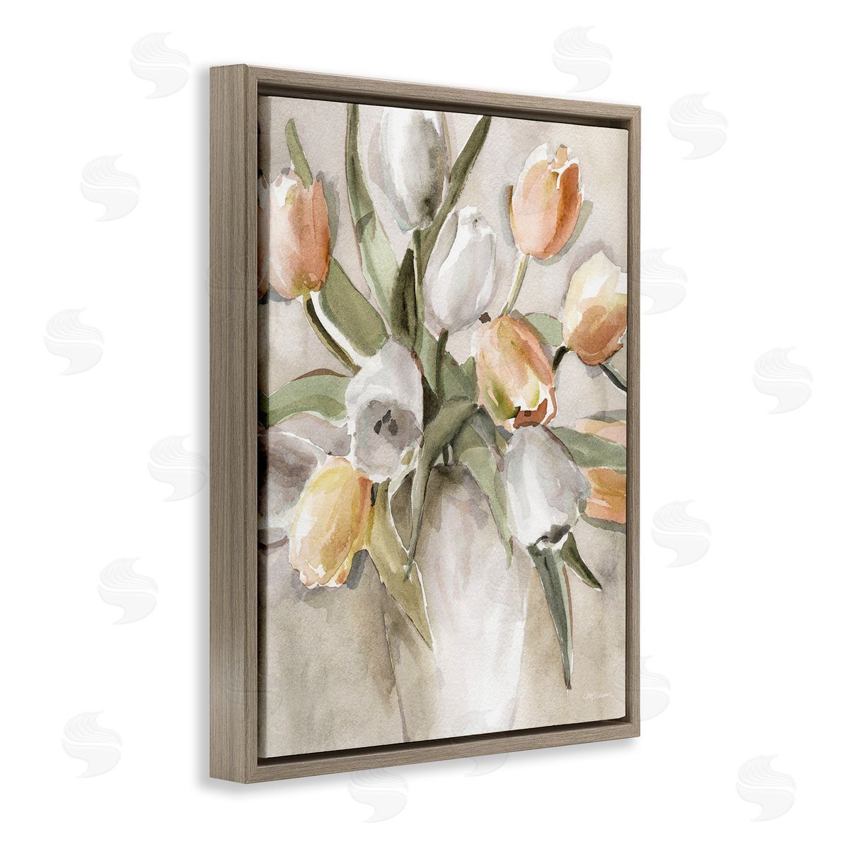 Carol Robinson | Peach Tulips Bouquet