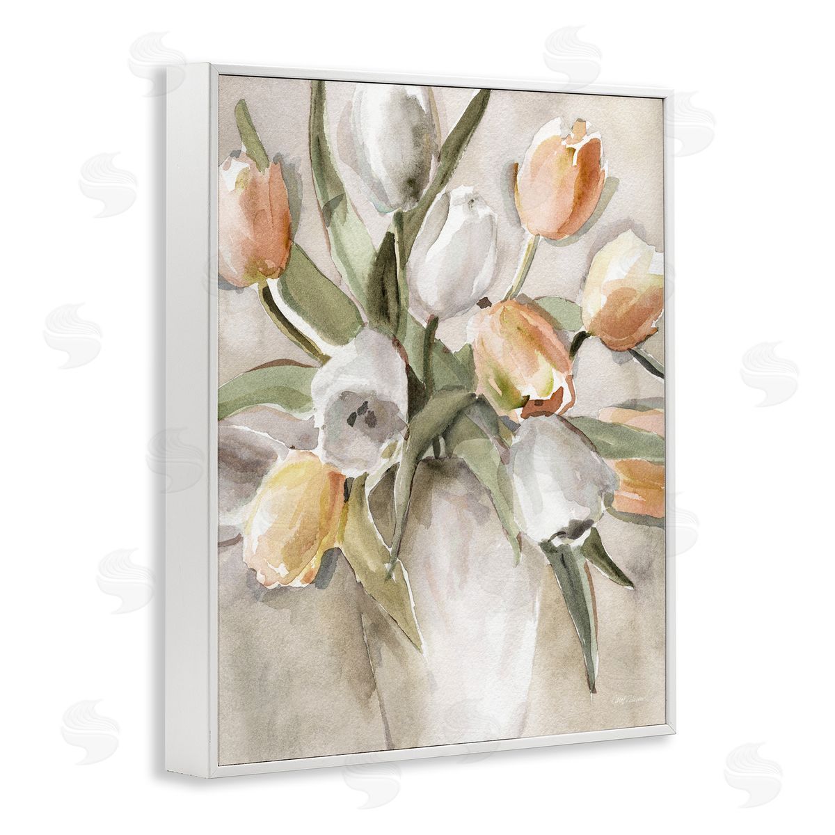 Carol Robinson | Peach Tulips Bouquet