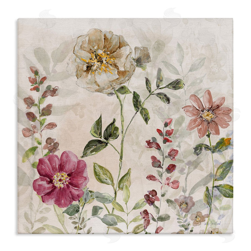 Sally Swatland | Flowers in Soft Earth Tones