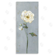 Sally Swatland | Simple Flower on Blue