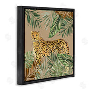Janet Tava | Palm Leaves Around Leopard