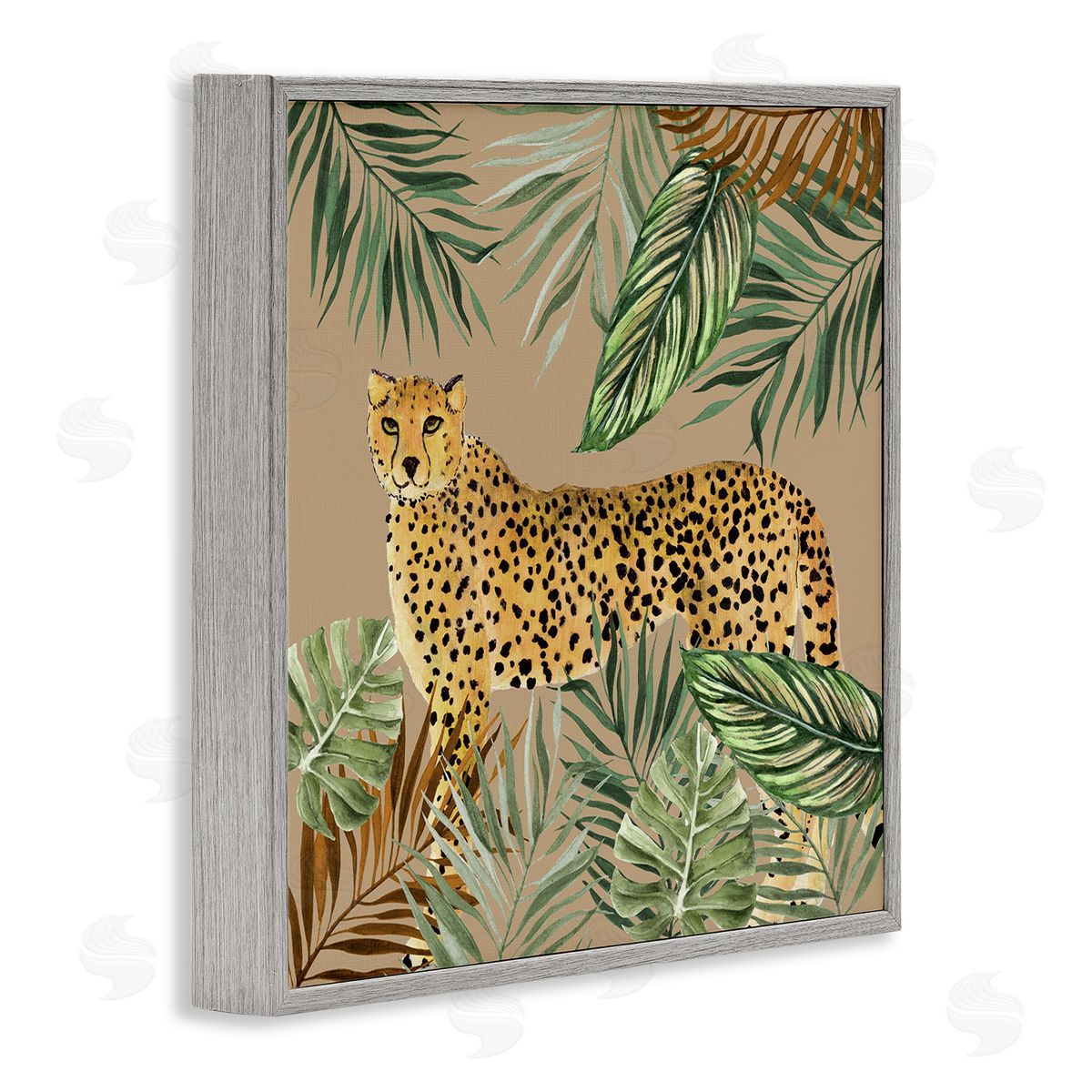 Janet Tava | Palm Leaves Around Leopard