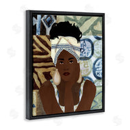 Janet Tava | Introspective Woman in Earth Tones