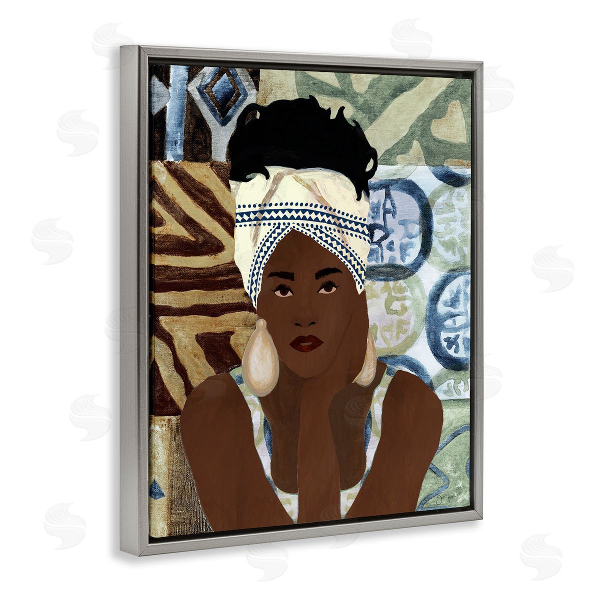 Janet Tava | Introspective Woman in Earth Tones