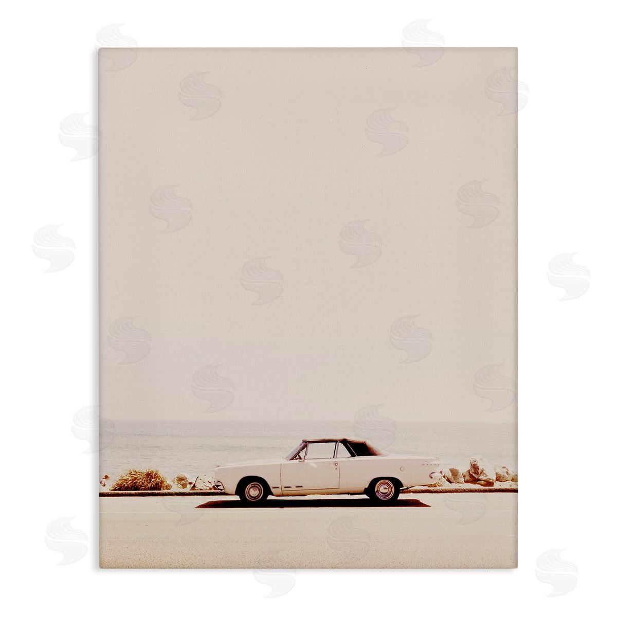 California Dreaming Antique Car Canvas Wall Art, Home Decor by Gemma Bardot