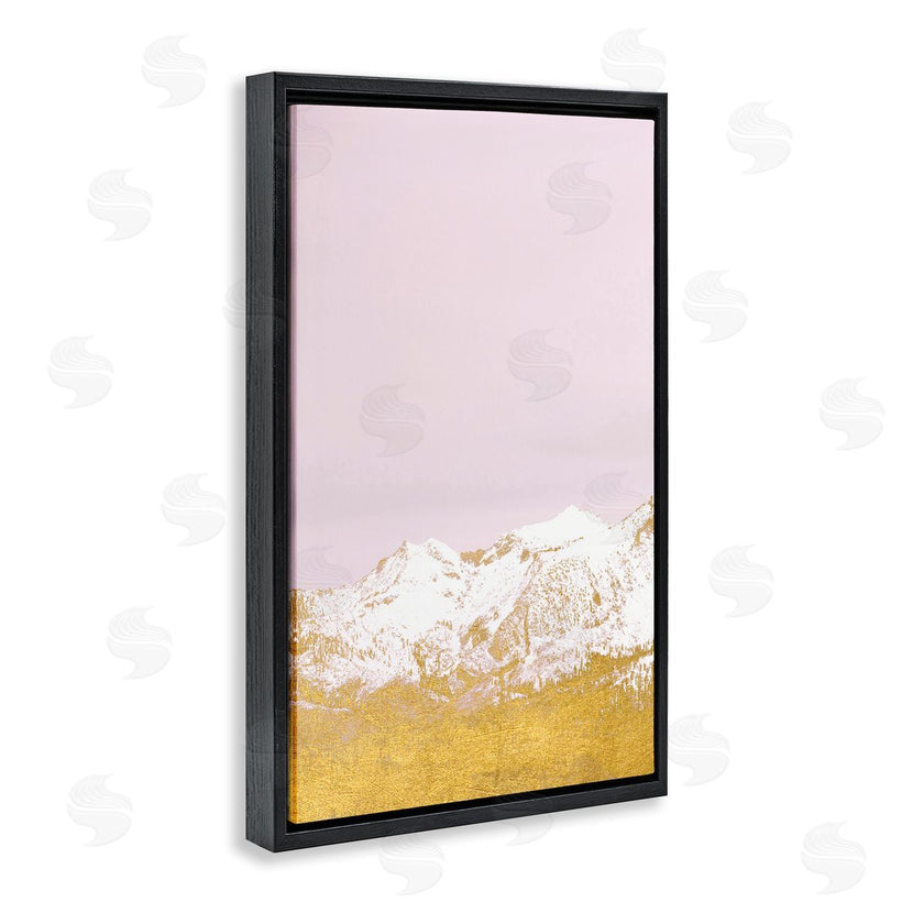 Gemma Bardot | White Tipped Mountains on Pink