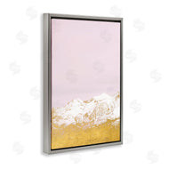 Gemma Bardot | White Tipped Mountains on Pink