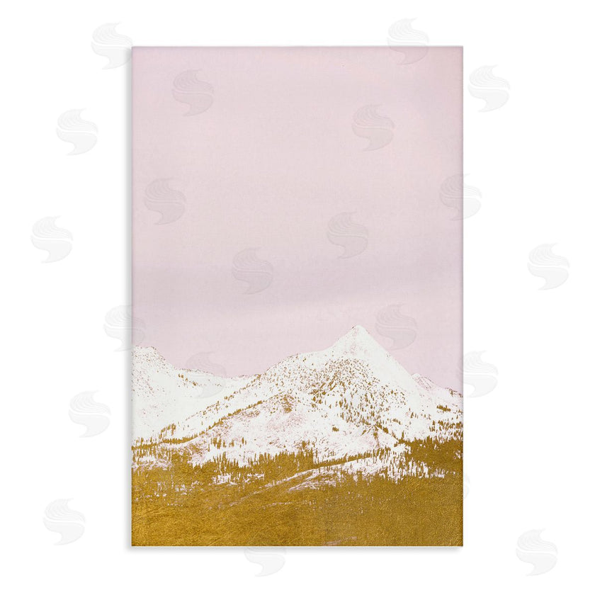 Gemma Bardot | Snowy Mountain on Pink