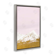 Gemma Bardot | Snowy Mountain on Pink